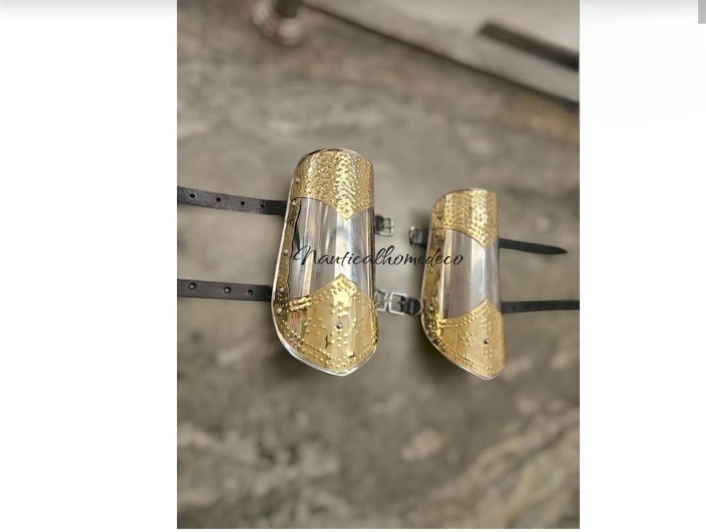 Custom Engraved Arm Guard Medieval Knight Armor Bracer Set-Personalized Gift