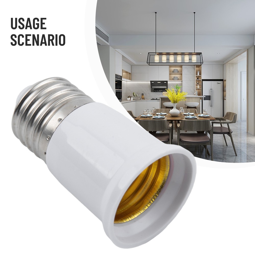 Light Bulb Socket Extender E26/E27 Screw In Adapter 3cm 1.2 Inch Extension/ Base