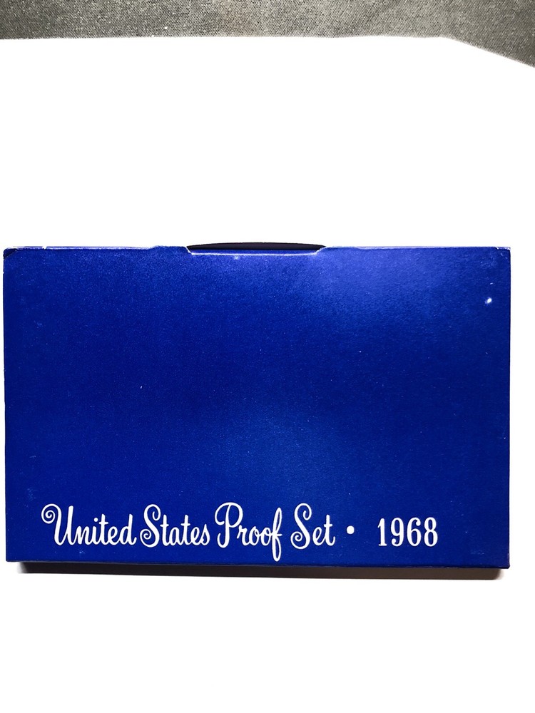 1968 S Proof Set In Original Packaging
