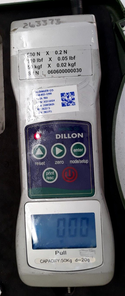 Dillon GL Digital Force Gauge RS-232C