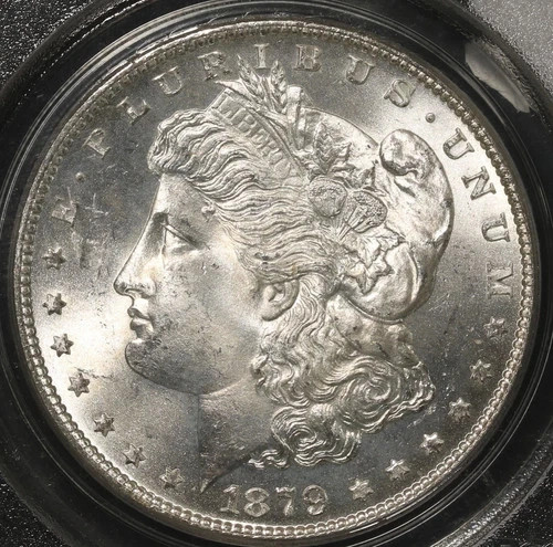 1879 S Morgan Silver Dollar PCGS MS-65