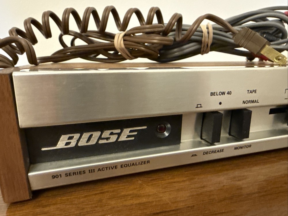 BOSE 901 Series III Active Equalizer TESTED