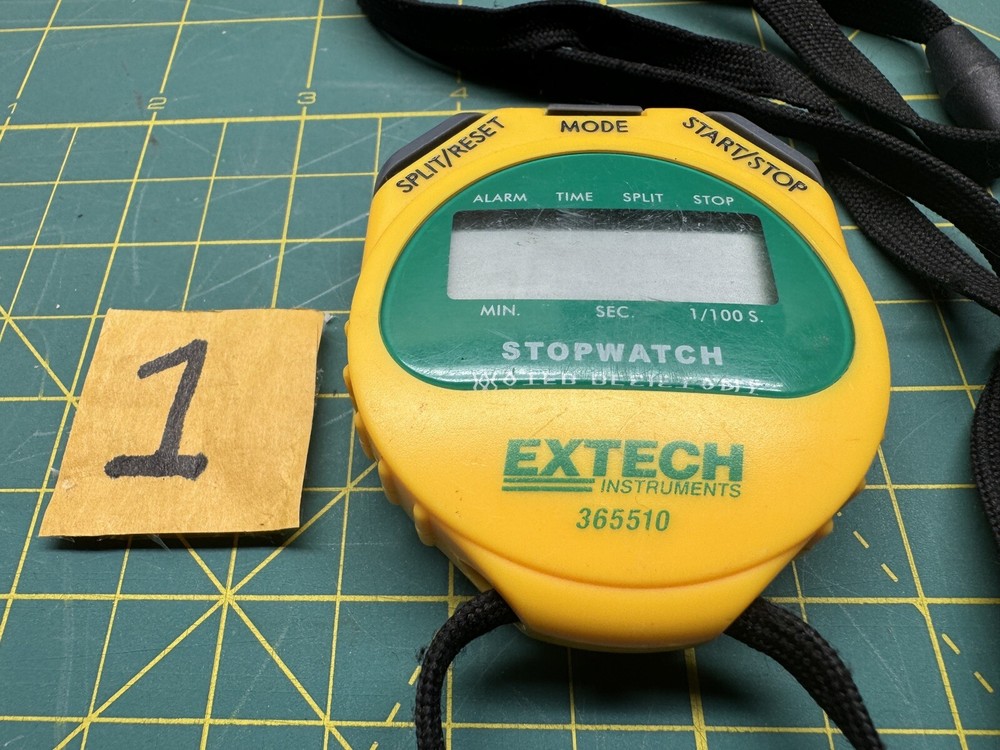EXTECH 365510 Digital Stopwatch,Water Resistant