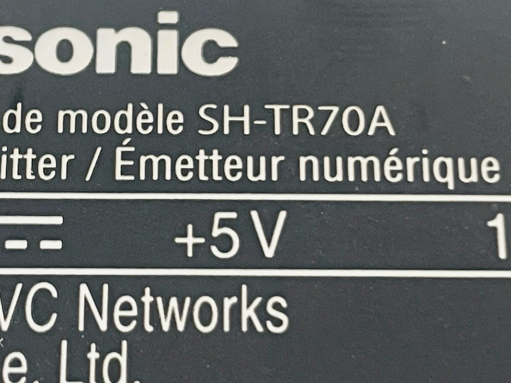 Panasonic SH-TR70A Digital Transmitter Only for SA-PT770