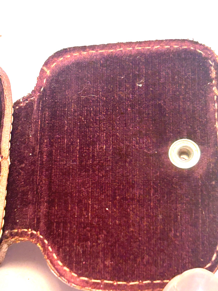 Vintage Weston Model 853 Vintage Light Exposure Meter Case Manual Tether