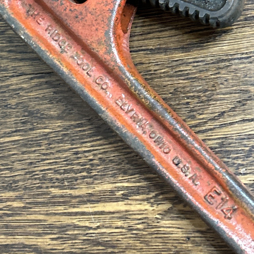 Ridgid E14 Offset Pipe Wrench Heavy Duty USA Made