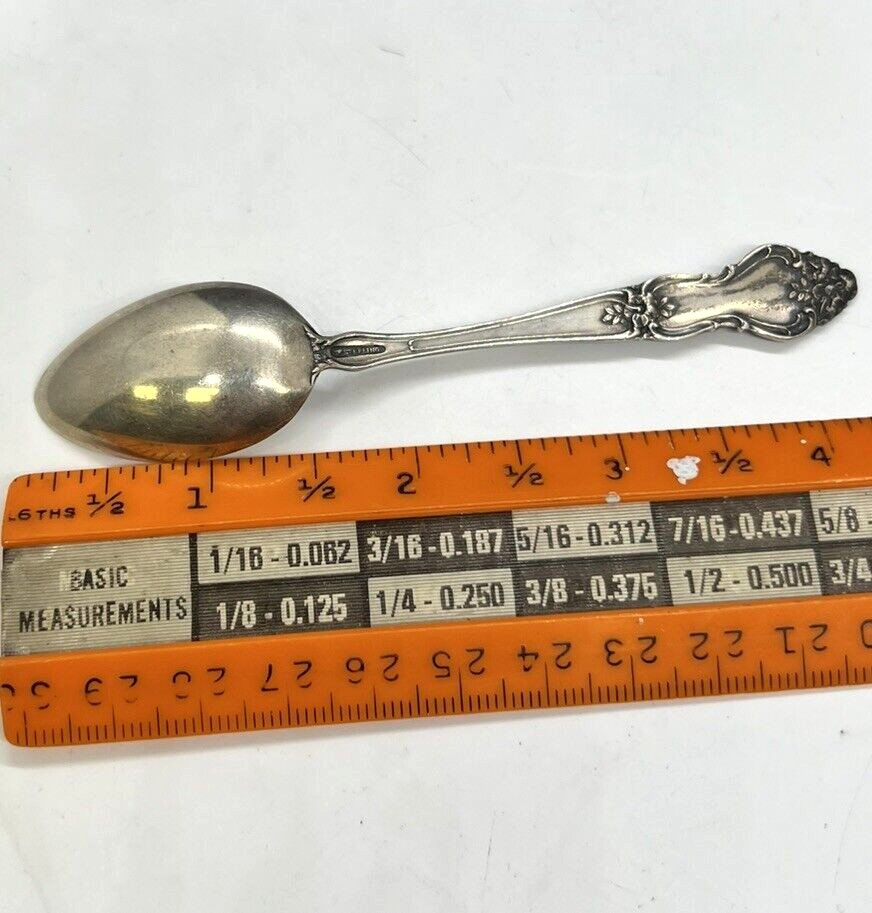 Portland Oregon Forestry Building Sterling Silver Spoon
