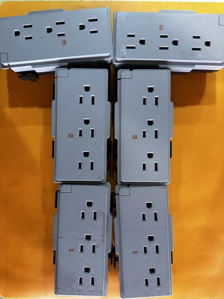 Haworth Tri-plex Receptacles Circuits 1, 2, 3 Plz Specify - (Premise, Compose)