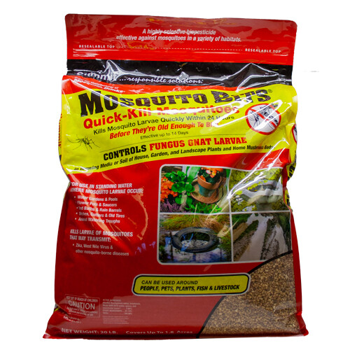Summit Mosquito Bits, 20 lbs. - Kills Mosquito Larvae within 24 hrs