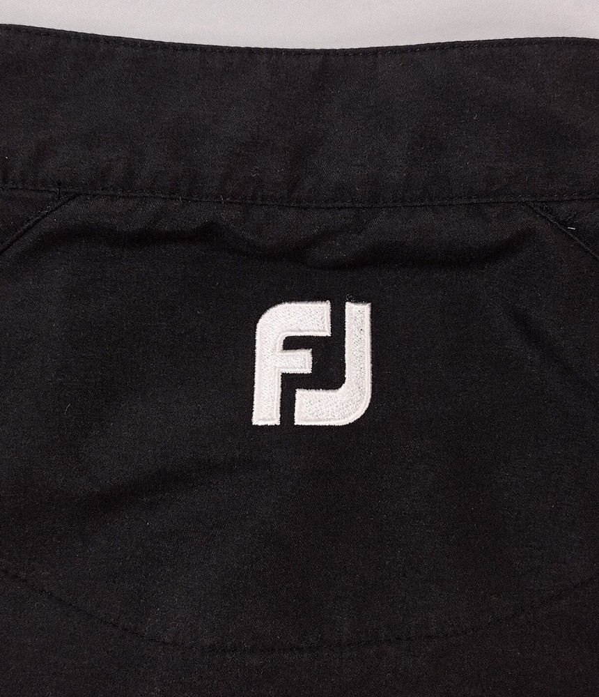 FootJoy Golf Pullover Windbreaker 1/4 Zip - GenFlex - Jacket Men Medium Black