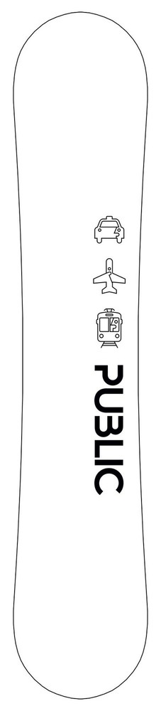 Public General Public Snowboard, 147cm