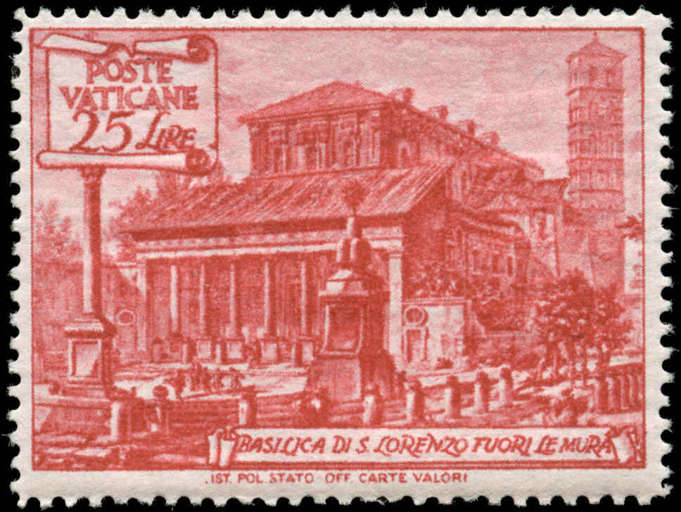 Vatican City Scott #128 Mint Hinged