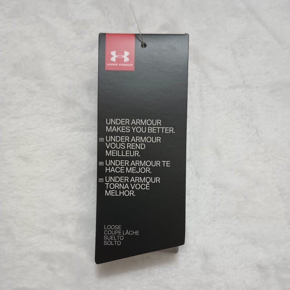 New Under Armour ¼ Zip Coach's Pullover Small Storm Tech Men's Squad Grey