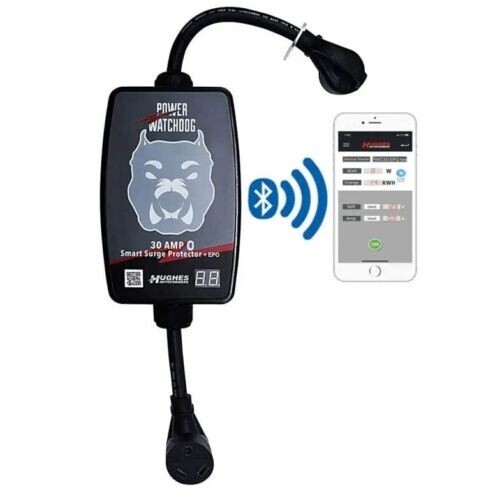 Hughes pwd30epo Power Watch Dog 30 Amp Bluetooth Smart RV Surge Protector