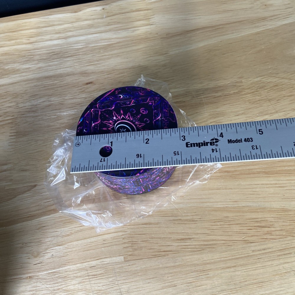 3” Boho Spice Grinder Moon Purple