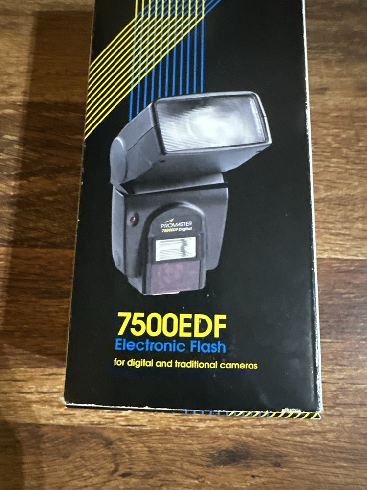Promaster 7500EDF Electronic Flash for Nikon Code 7287 New