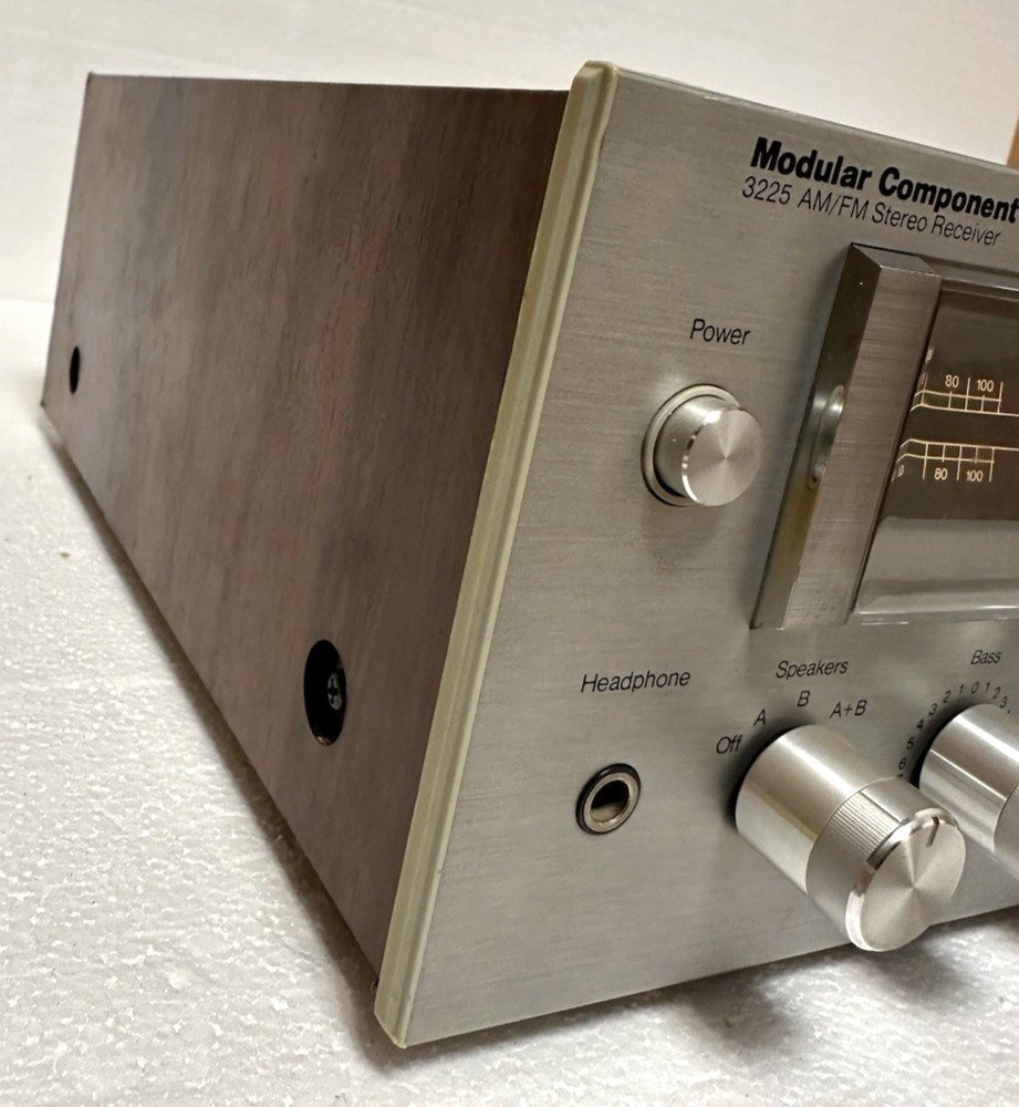 MCS MODULAR COMPONENTS SYSTEM RECEIVER 3225 Tested & Working!