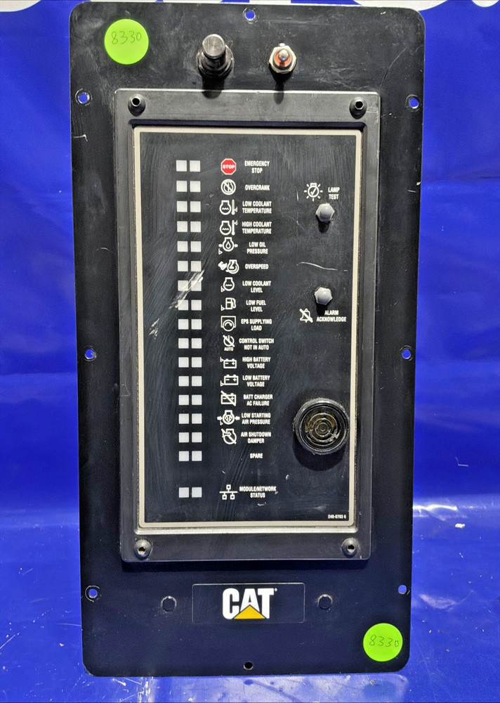 CAT Alarm Annunciator Panel E203770🟦