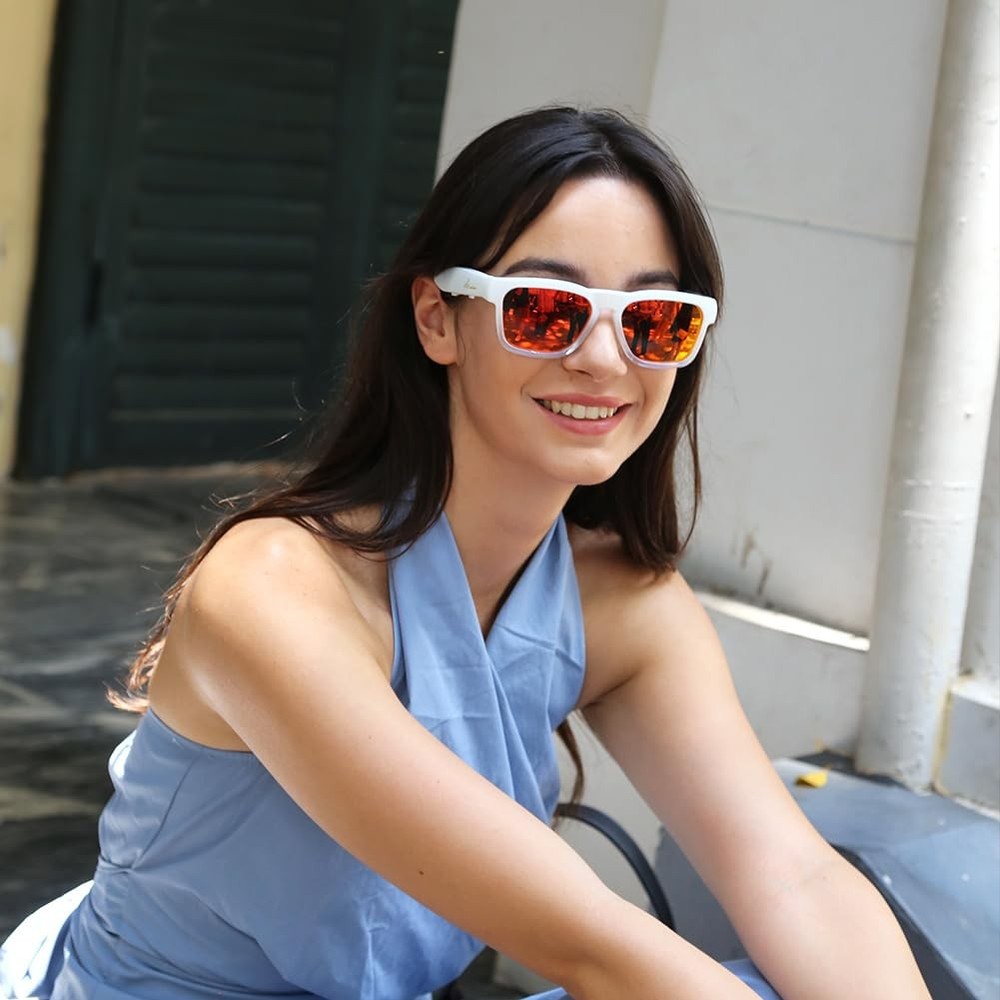 OhO Smart Glasses,Polarized Sunglasses with Bluetooth Speaker,Athletic/Outdoo...
