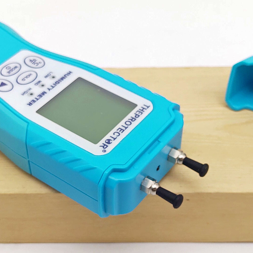 THEPEOTECTOR LCD Moisture Meter Measuring Moisture And Humidity