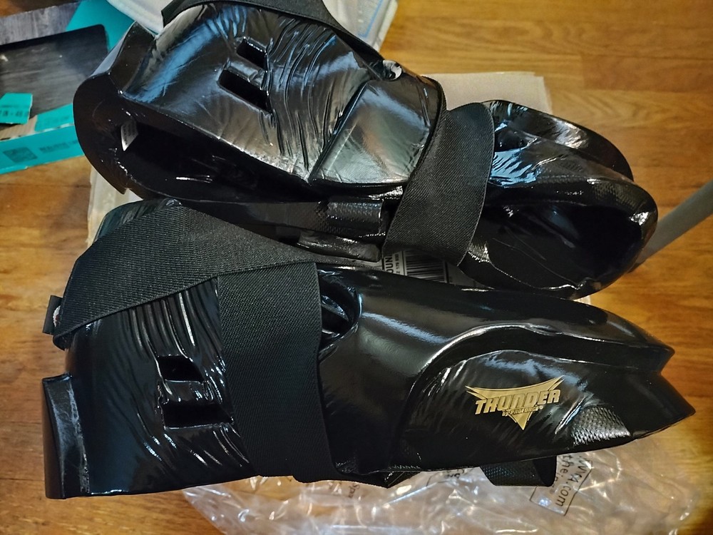 Proforce Thunder Sparring Footgear - Black - Size 13-14