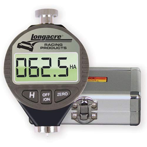 Longacre Racing 50547 Digital Durometer w/Silver Case