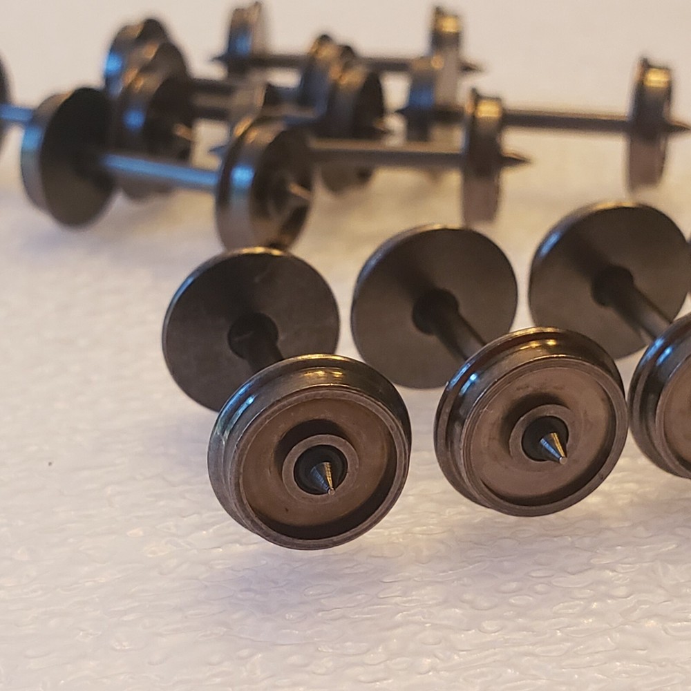 HO Scale Metal Wheels by Roll-Tru - Freight Replacement Wheels