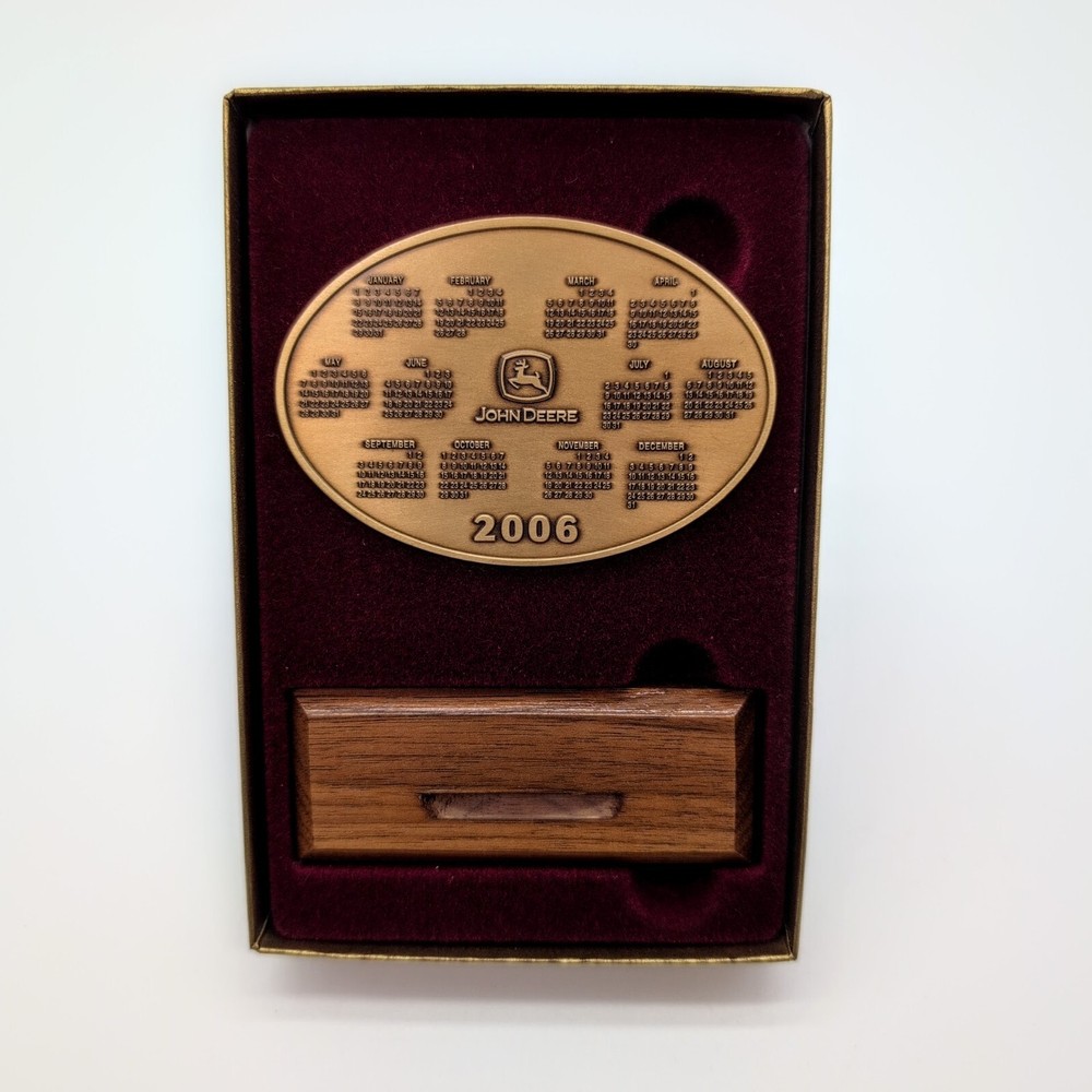 John Deere 2006 Calendar Medallion