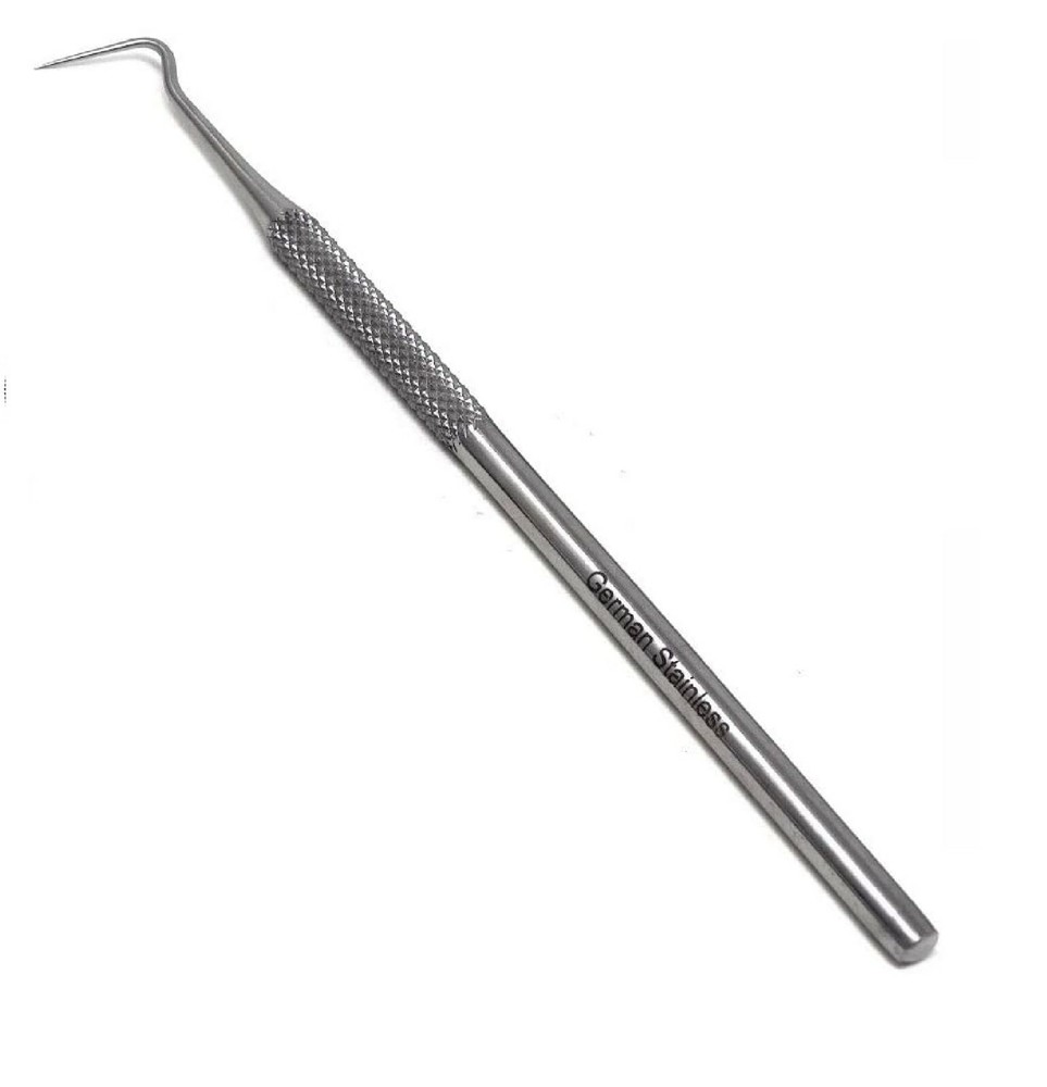 Root Canal Spreader Single Ended Micro Fine Point Half Angled Curved Probe D11