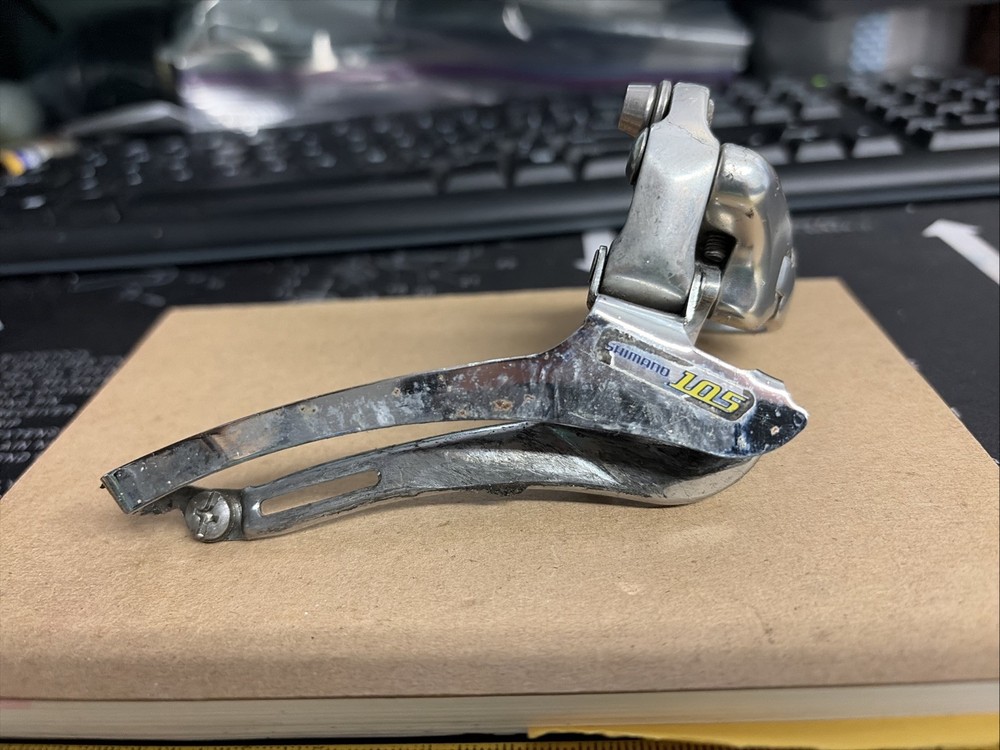 Shimano 105 Front Derailleur FD-5500 Clamp On 31.8 Bottom Pull Double