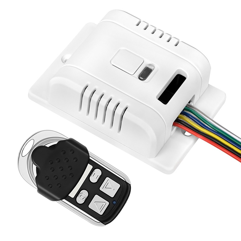 DC12V 433MHz Relay Receiver Module 3CH ABS Wireless Remote Control Switch Device