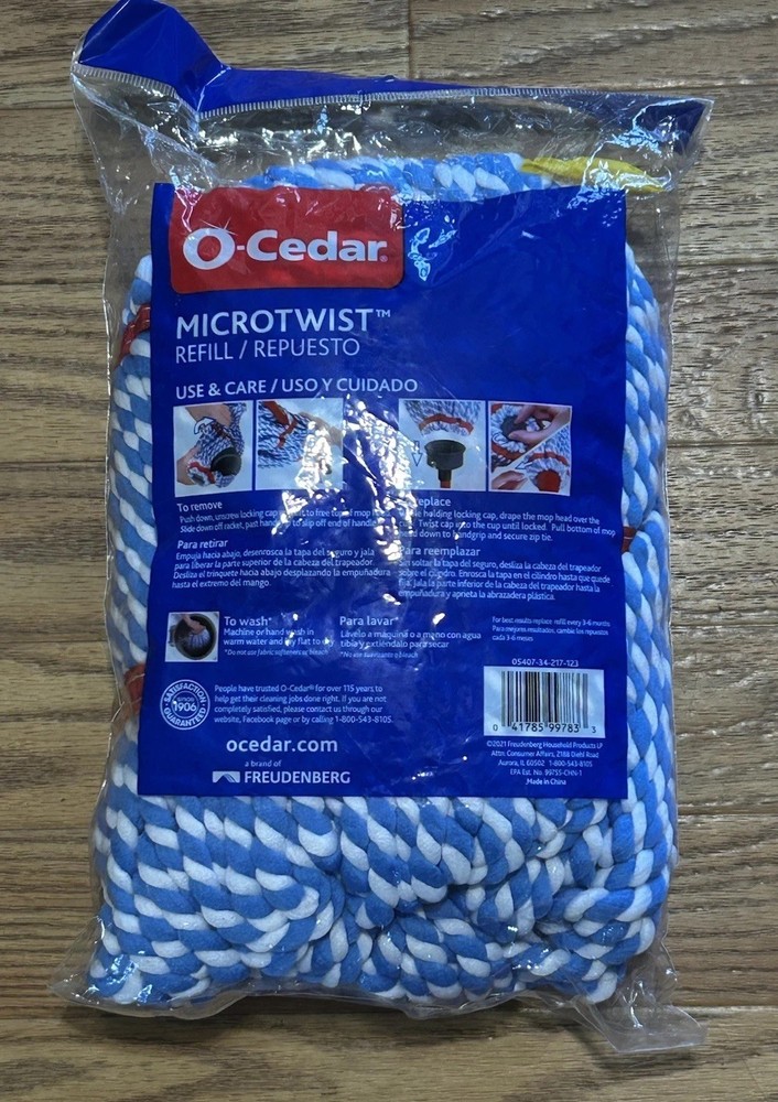 O Cedar MicroTwist Mop Refill Replacement New