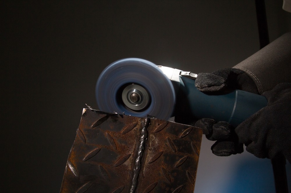 5-Pack 5" x 7/8" Blue Poly Strip Clean Disc Paint Stripping Wheels Rust Removal