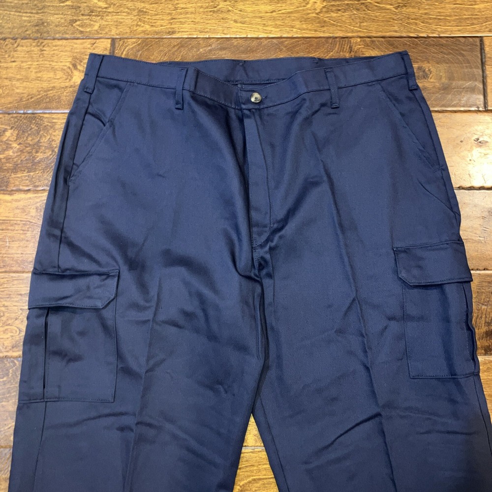 Red Kap 42 X 28 Blue Cargo Uniform Pants ￼