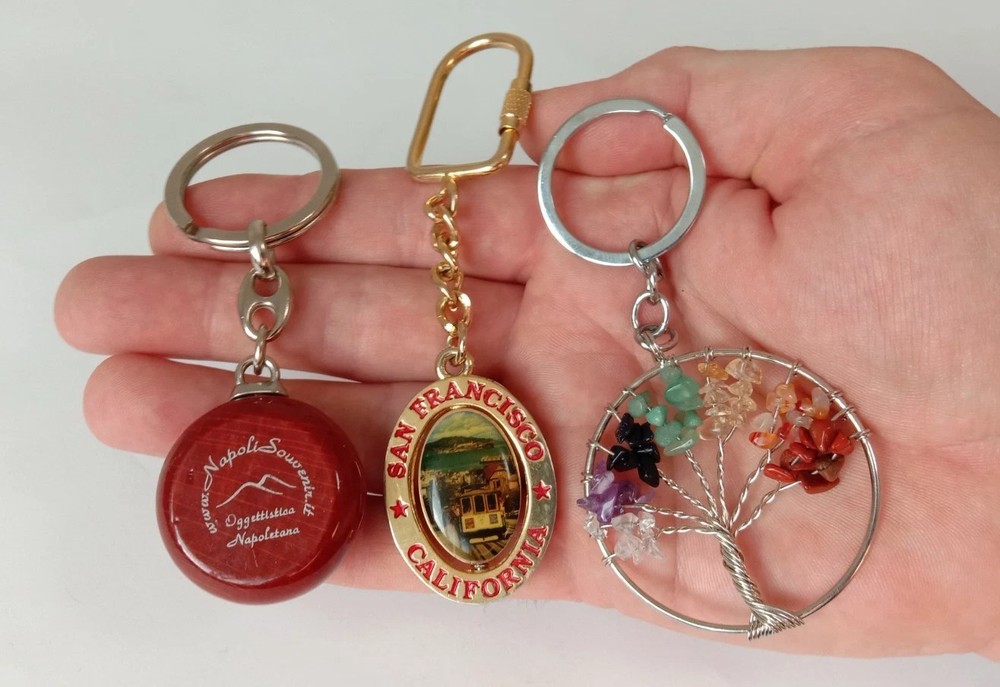 Beautiful keychains, 3 different pieces
