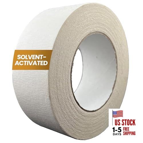 Brampton Golf Grip Tape Roll, Premium Solvent-Activated Double Sided Adhesive