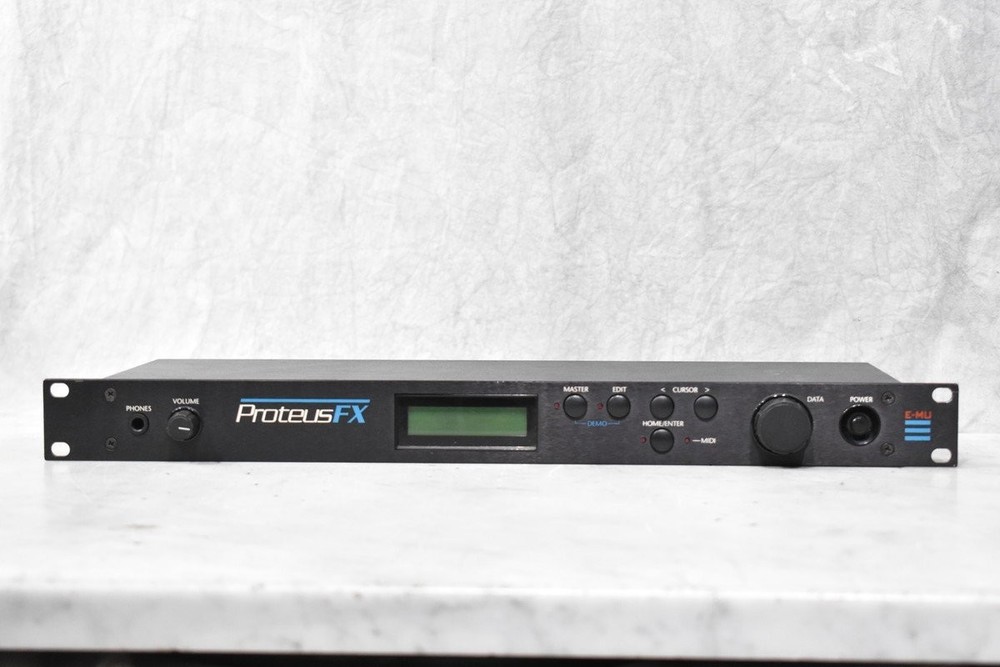 E-Mu Systems Proteus FX synth module 16BIT MULTI TIMBRAL Sound Module Free Ship