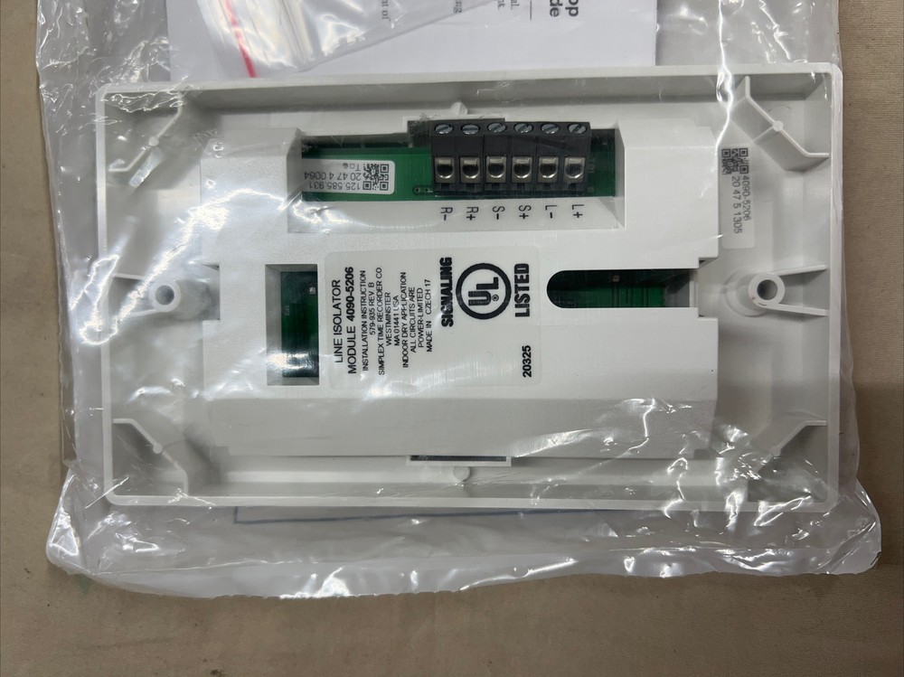 NEW SIMPLEX/Tyco 4090-5206 MX Digital Loop Line Isolator Module