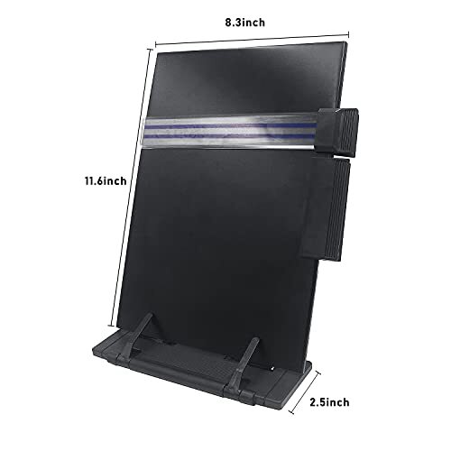Desktop Document Book Holder with 7 Adjustable Positions Paper Holder Copy