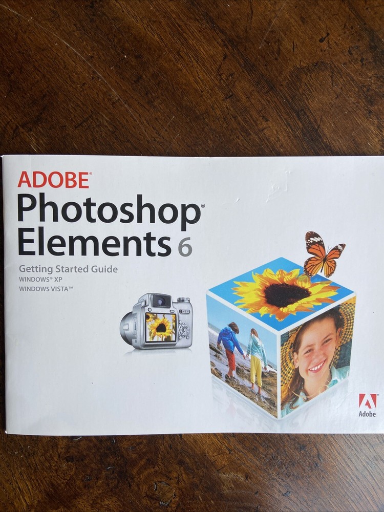 Adobe Photoshop Elements 6 w/ Instruction Guide