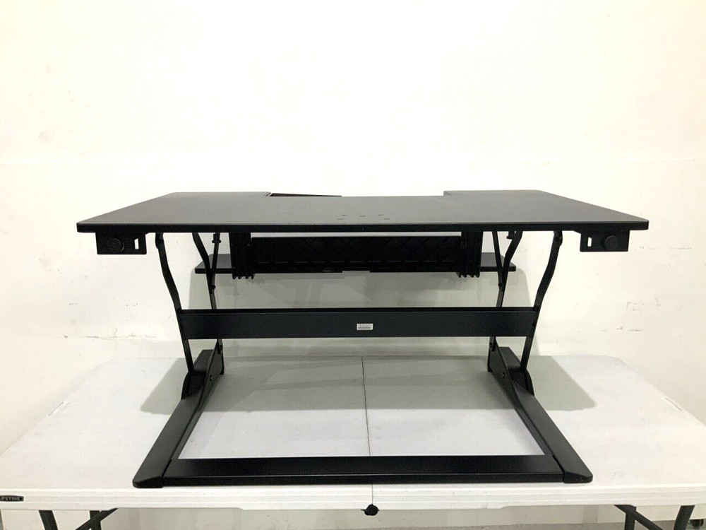 Ergotron WorkFit-TLE Sit-Stand Adjustable Workstation (33-444-921) - Black ✅❤️️✅
