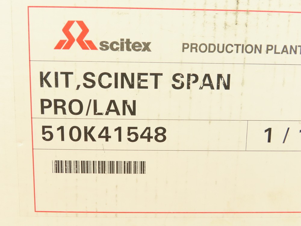 SciTex SciNet Span Kit Span-Pro LAN-MAC Circuit Board Card Floppy Discs