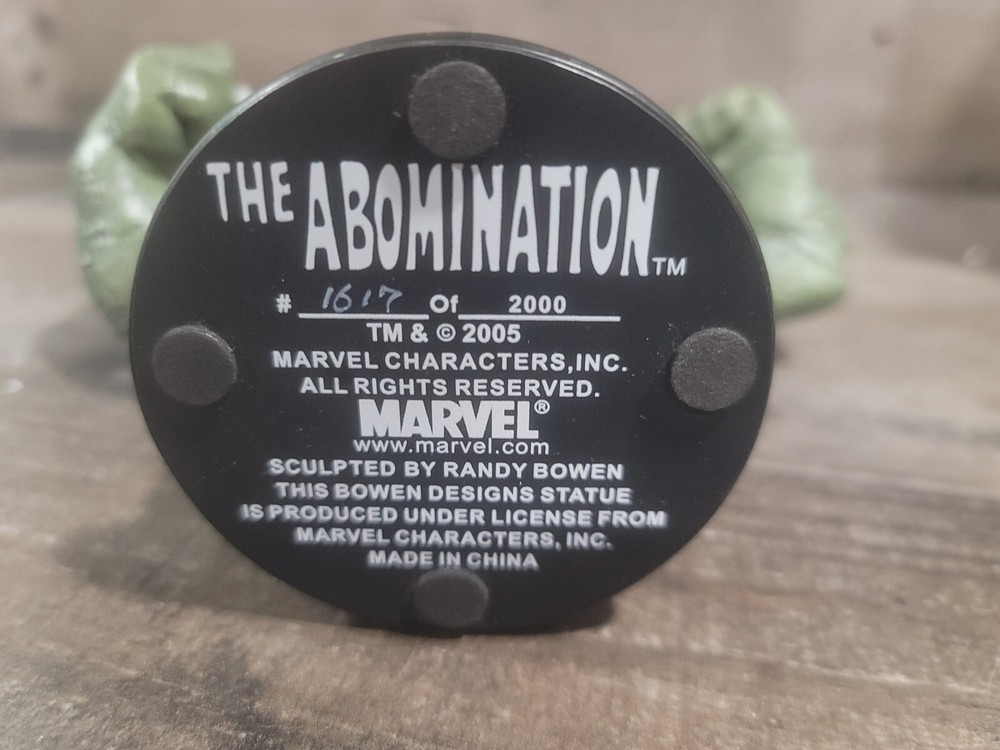Marvel Bowen Abomination #1617/2000