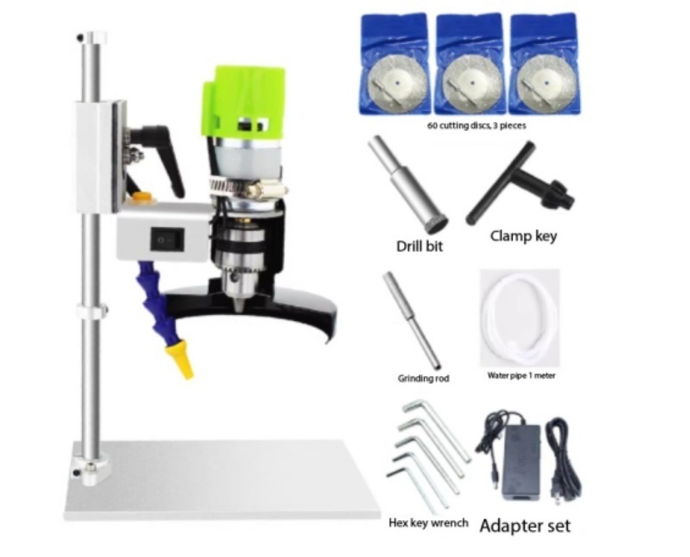 Multi-Function Grinding, Cutting, and Drilling Glass and Ceramic Bottle Cutter