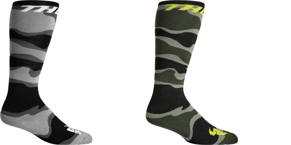Thor Youth MX Camo Socks