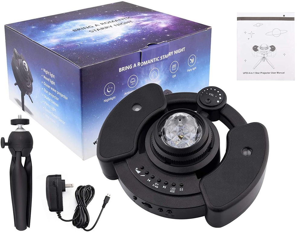 Galaxy Light Projector with Bluetooth Music Speaker