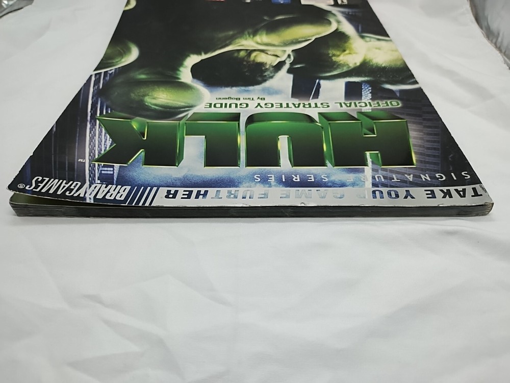 *No Insert* Hulk Official Strategy Guide Book