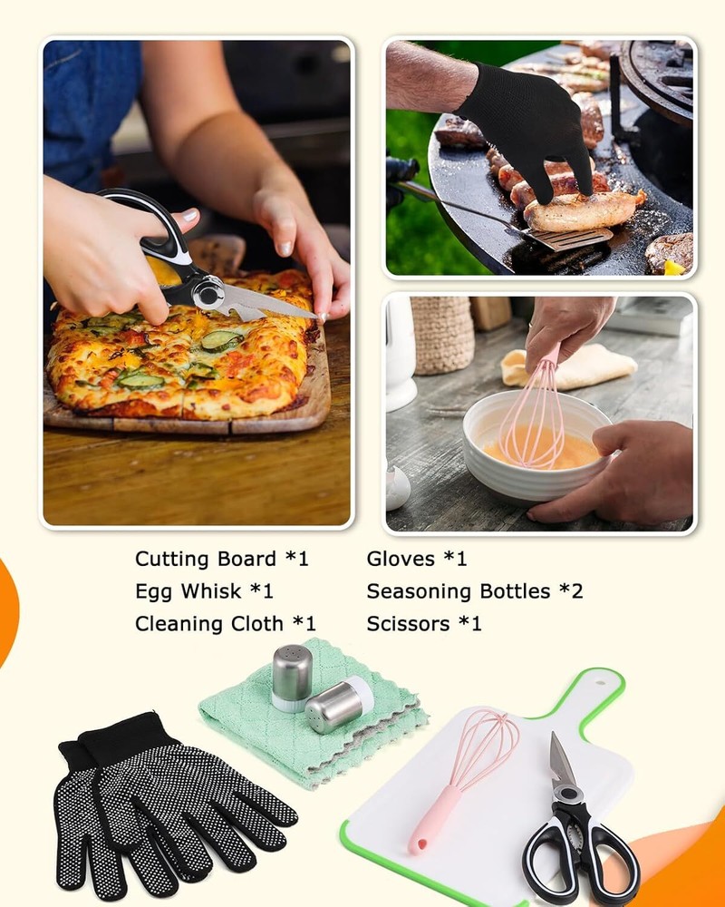 Camping Cooking Set - 33pcs/45pcs Camping Cooking Set