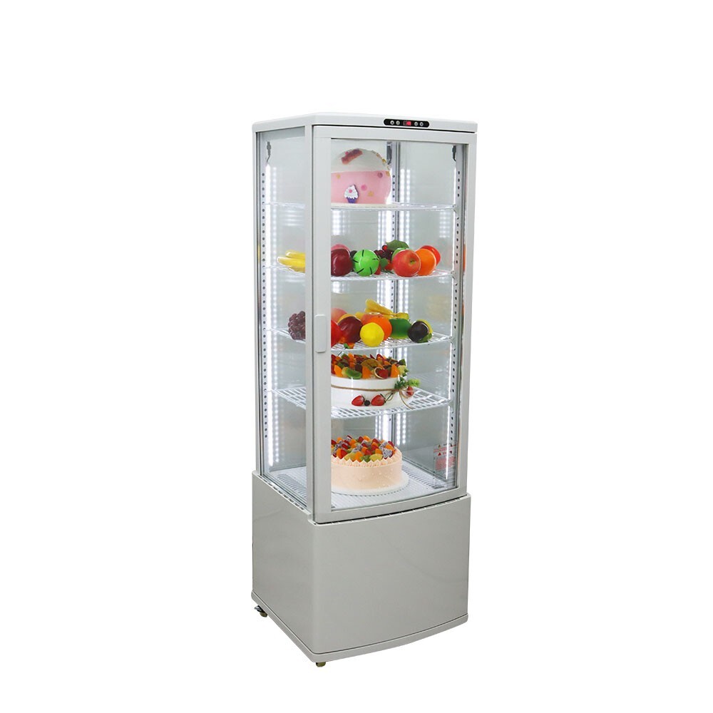 5 Layers Floor Type Refrigerated Display Case Cabinet Defogging 235L 110V