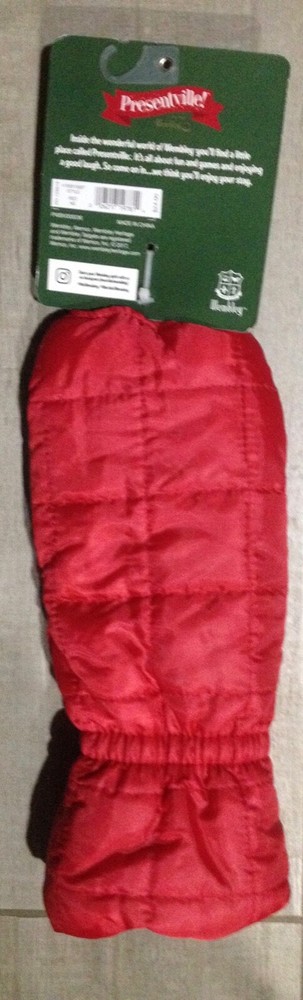 Windshield Ice Scraper Presentville Wembly Plush Inside New! Red